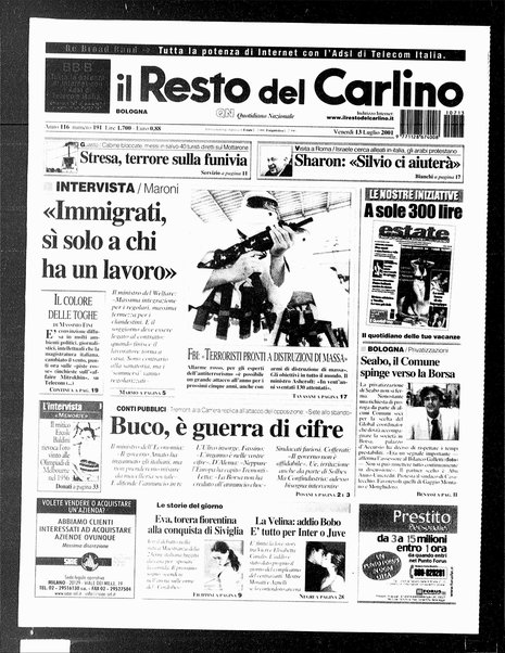 Il Resto del Carlino : giornale dell'Emilia